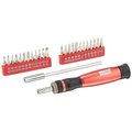 Hangzhou Great Star Industrial Hangzhou Great Star Industrial 167512 Master Mechanic Precision Ratcheting Screwdriver Set - 26 Per Pack 167512